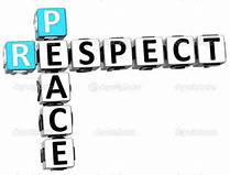 peace, respect blocks